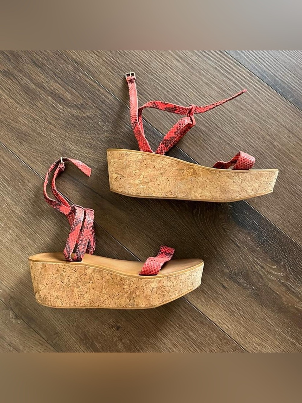 Zara  Strappy Wedges/Sandals